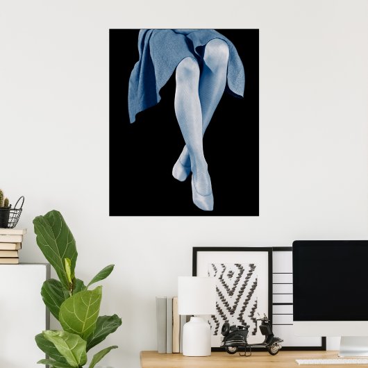 Paar Vrouwen poten Poster (Thuiskantoor)