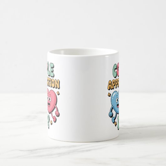 Paar Waardering Dag Koffiemok (Center)