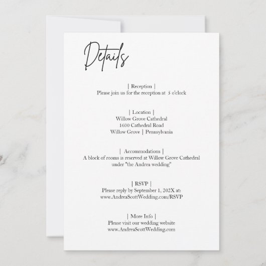 Paar waterverf Bewaar de datum Uitnodiging (Achterkant)