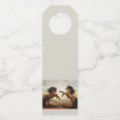 paar wilde paarden flessenhanger (Achterkant)