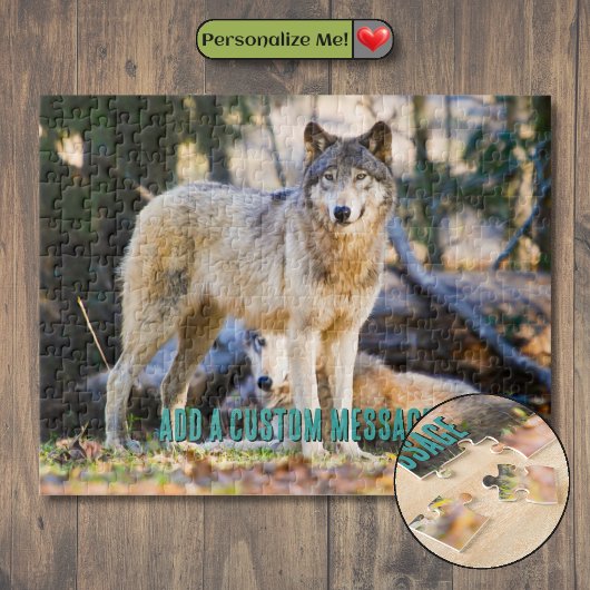 Paar Wolven Legpuzzel