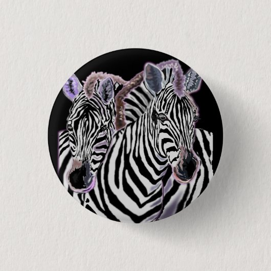 Paar Zebra Button (Voorkant)