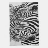 Paar Zebra keukenhanddoek (Verticaal)