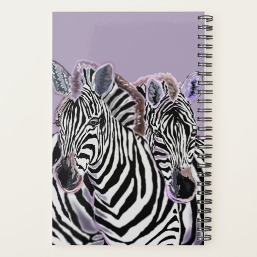 Paar Zebra Planner (Achterkant)