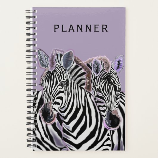 Paar Zebra Planner (Voorkant)