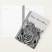 Paar Zebra Planner met aangepaste tekst (Display)