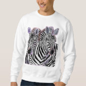 Paar Zebra Sweatshirt (Voorkant)