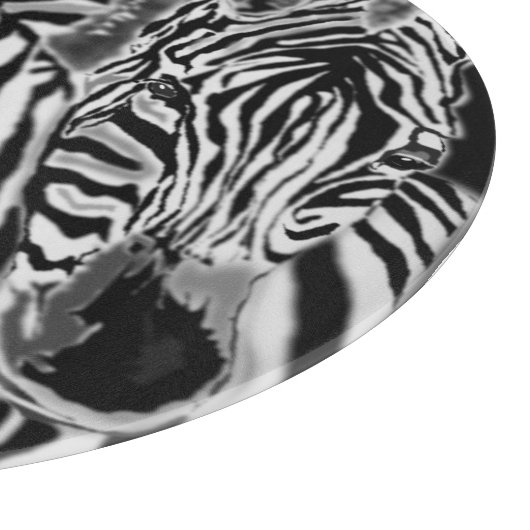 Paar Zerbra Snijplank Familie (Hoek)