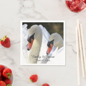 Paar zwanen servetten (Insitu)