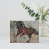 paard561 briefkaart (Staand voorkant)