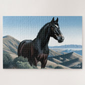 Paard 1000 stuk puzzel legpuzzel (Horizontaal)