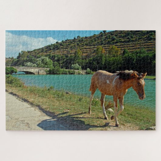 Paard 1014-pc legpuzzel (Horizontaal)
