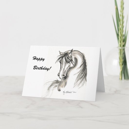 Paard 1 kaart (Voorkant)