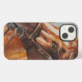 Paard 2 iPhone hoesje (Achterkant horizontaal)