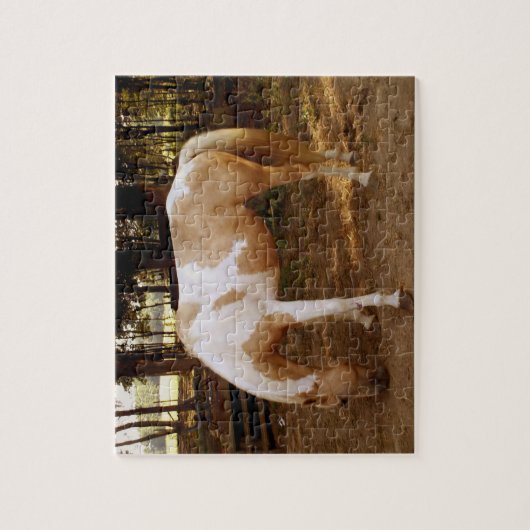 Paard 3 Puzzle Legpuzzel (Verticaal)