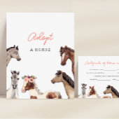 Paard Adoptie Station Bord