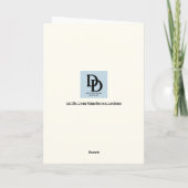 Paard Afstuderen Kaart (Achterkant)