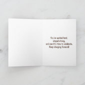 Paard Afstuderen Kaart (Binnen)