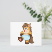 Paard als Baby met Luier Briefkaart (Staand voorkant)