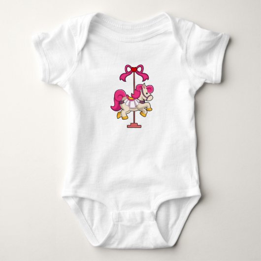 Paard als draaimolenspaard.PNG Romper (Voorkant)