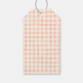 Paard Baby shower Dank u Labels Cadeaulabel (Achterkant)