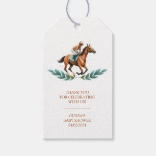 Paard Baby Shower Favor Tags Cadeaulabel