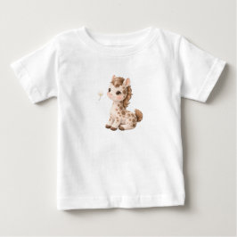 Paard Baby T-Shirt – Mooie Gevlekte & Gestreepte B