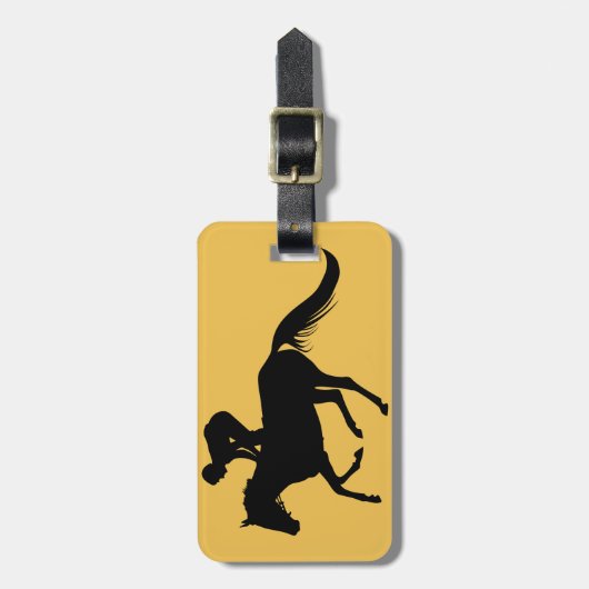 paard bagagelabel (Voorkant verticaal)