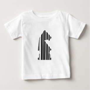 PAARD BALKODE Schaakstuk Patroon Ontwerp