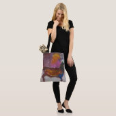 Paard, Berg, Rivier Tote Bag (Op model)