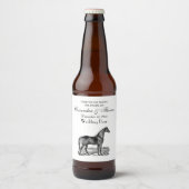  paard bier etiket (Voorkant)