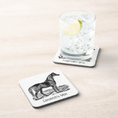  paard bier onderzetter (Rechterzijde)