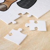 Paard bij het Eaten Vegan Legpuzzel (Zijkant)