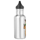 Paard bij het Eaten Vegan Waterfles (Links)