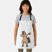 Paard bij Hip Hop Dance Dab Schort (Insitu)