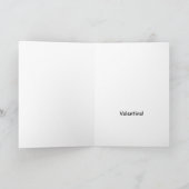 Paard bij mij, Valentijnsdag Kaart (Binnen)