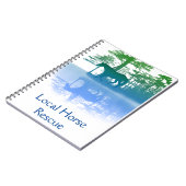 Paard bij Notitieboek met schemerlicht (Linkerzijde)