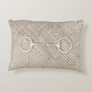 Paard Bits Paardenstal Foto Kunst Leuk Accent Kussen