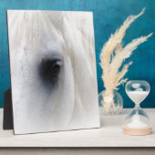 Paard & Bloemen Fotoplaat (Zijkant)