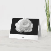 Paard & Bloemen Kaart (Achterkant)