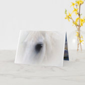 Paard & Bloemen Kaart (Gele Bloem)