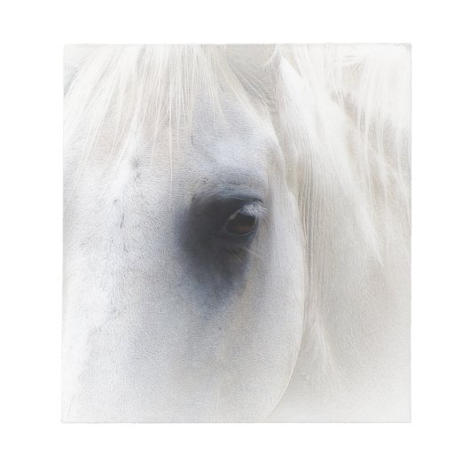 Paard & Bloemen Notitieblok (Voorkant)