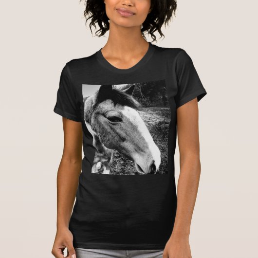 Paard & Bloemen T-shirt (Voorkant)