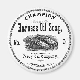  paard Boerderij House Soap White Magneet