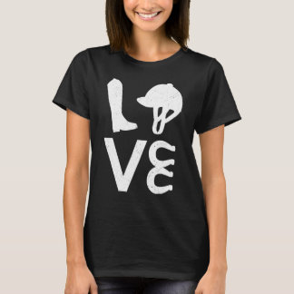 Paard  Boerderij Landelijk Meisje Jongen Vat Paard T-shirt