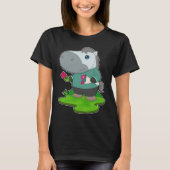 Paard bos bloemen t-shirt (Voorkant)