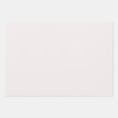 Paard Bourgogne Crème Vlinders Verjaardag Inpakpapier Vel (Voorkant 2)