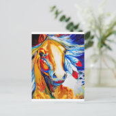 Paard Briefkaart (Staand voorkant)