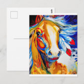 Paard Briefkaart (Voorkant / Achterkant)