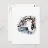 Paard Briefkaart (Voorkant / Achterkant)